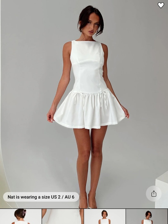 Princess Polly Dresses & Skirts - BNWT Princess Polly White Mini Dress